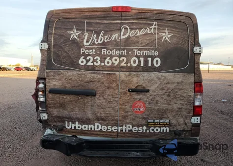 2021 Nissan Nv 1500 S z USA, uszkodzony, nr VIN 1N6BF0KM8MN807301